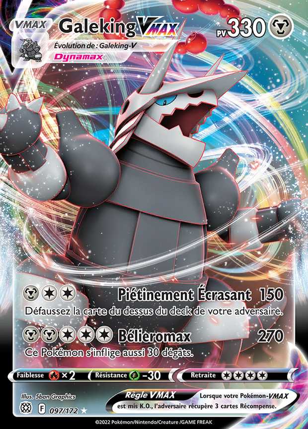 Galeking VMAX 097/172 — Stars Étincelantes