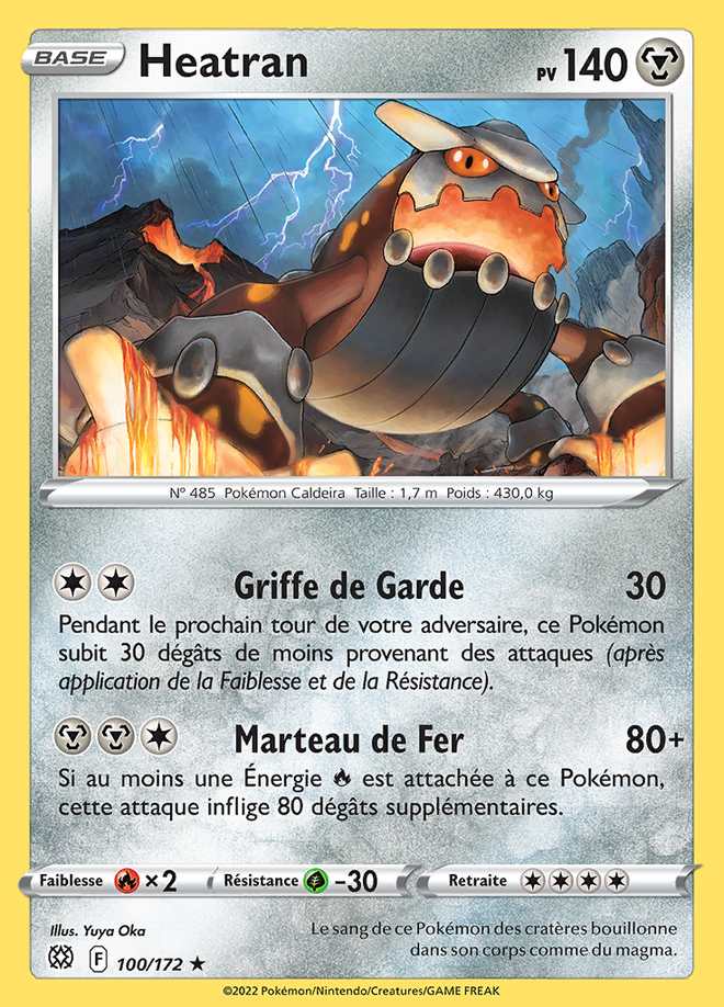 Heatran 100/172 — Stars Étincelantes