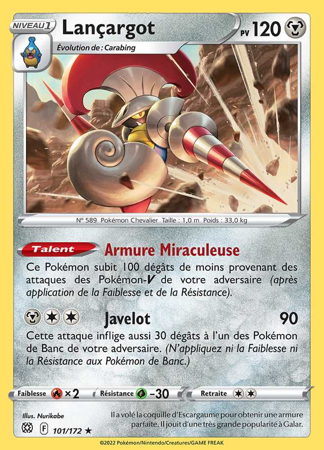 Lançargot 101/172 — Stars Étincelantes