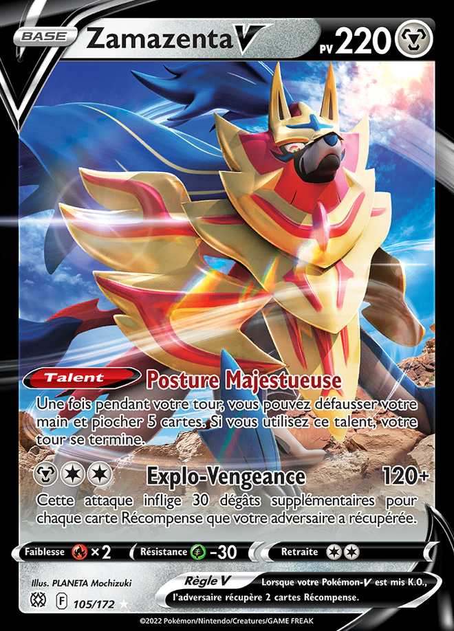 Zamazenta V 105/172 — Stars Étincelantes