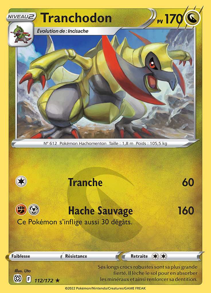 Tranchodon 112/172 — Stars Étincelantes