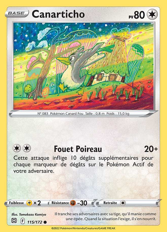 Canarticho 115/172 — Stars Étincelantes