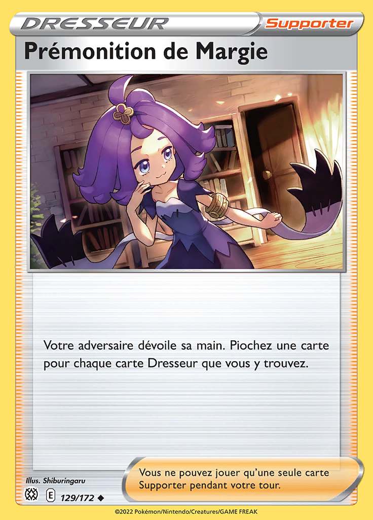 Prémonition de Margie 129/172 — Stars Étincelantes