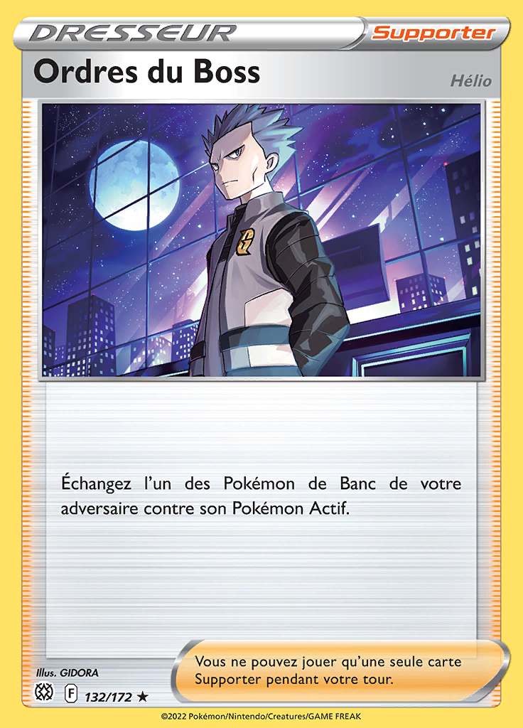 Ordres du Boss 132/172 — Stars Étincelantes