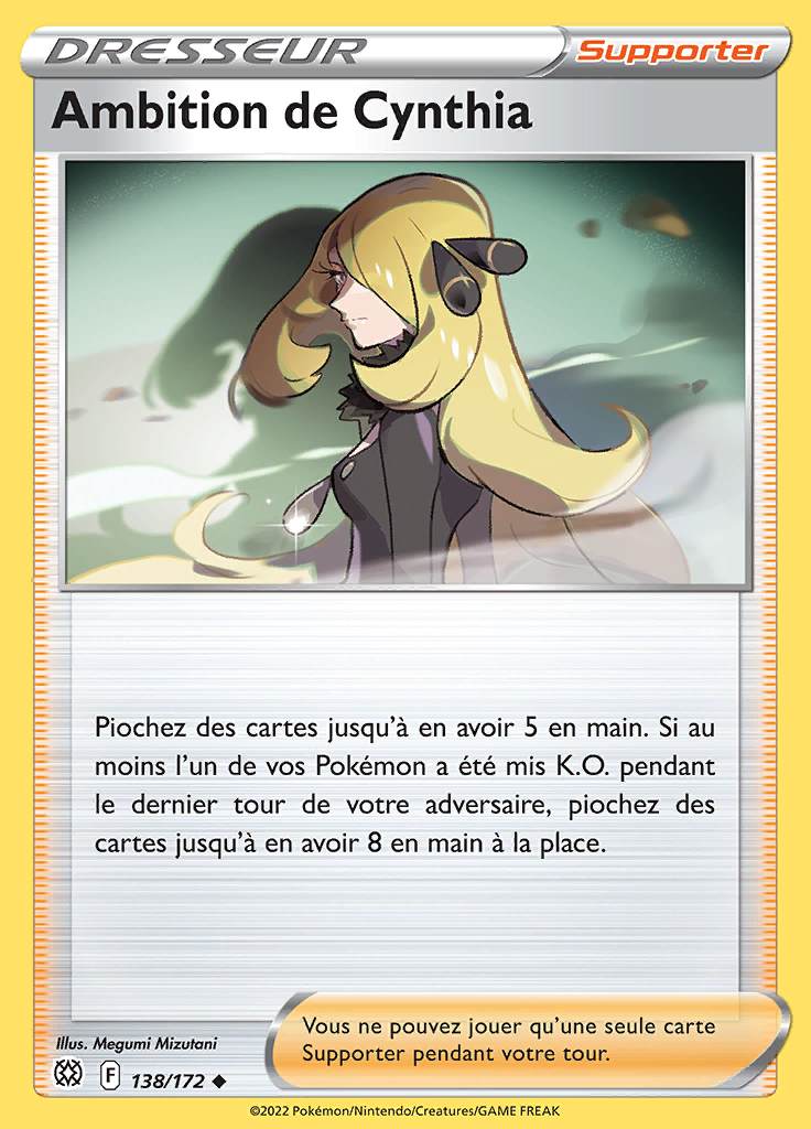Ambition de Cynthia 138/172 — Stars Étincelantes