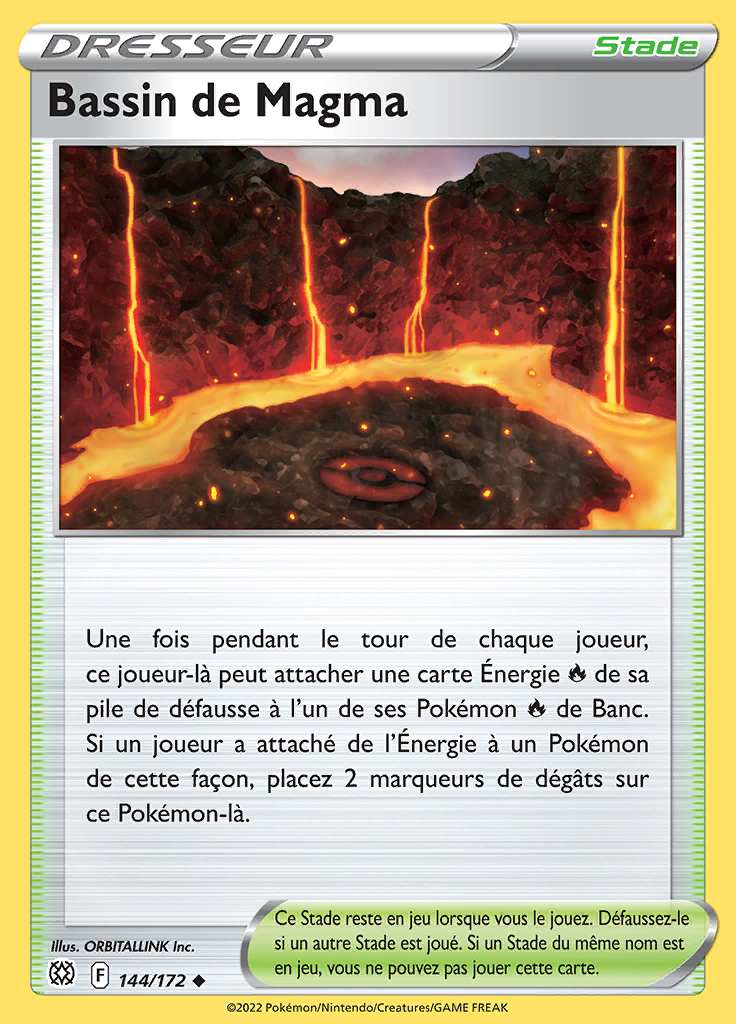 Bassin de Magma 144/172 — Stars Étincelantes