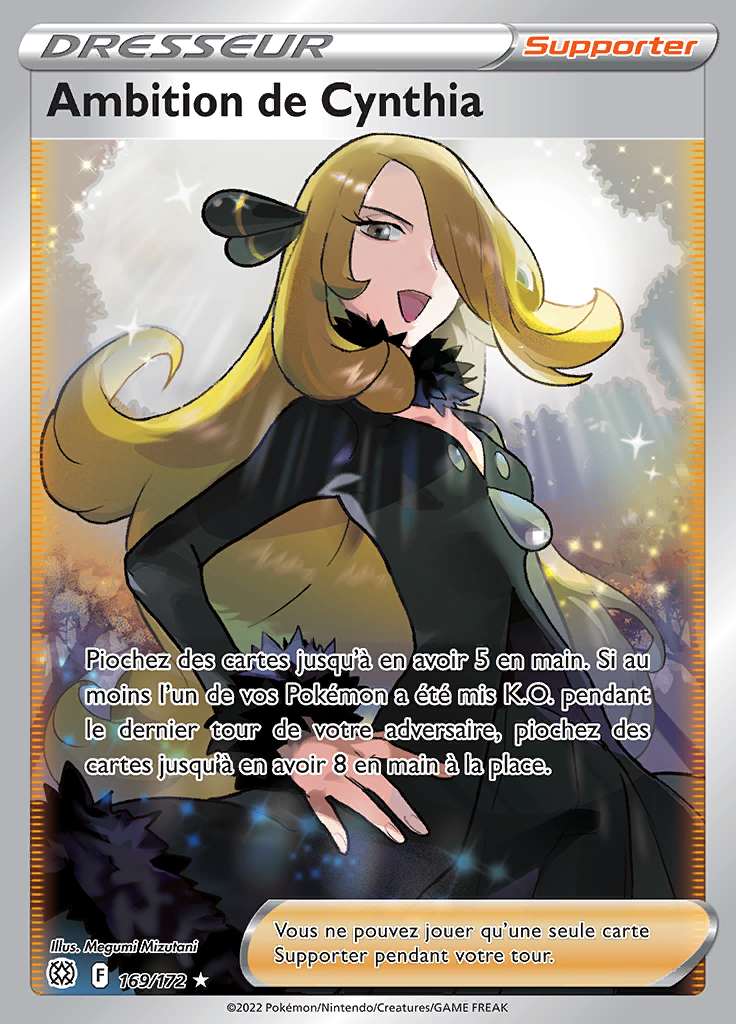 Ambition de Cynthia 169/172 — Stars Étincelantes