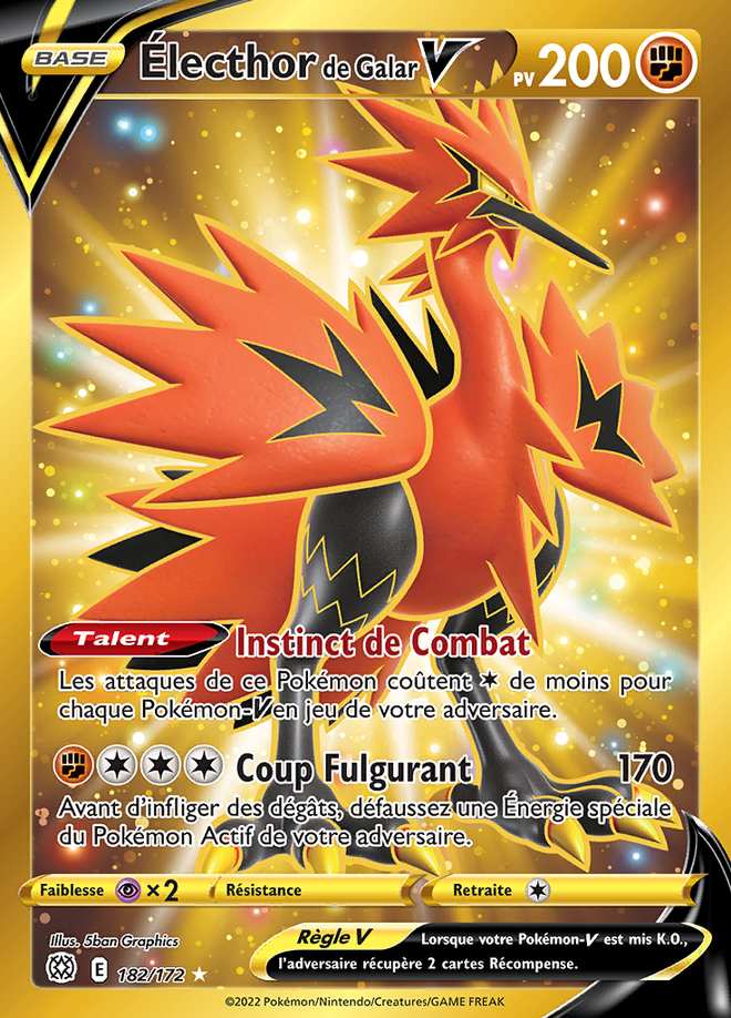 Électhor de Galar V 182/172 — Stars Étincelantes