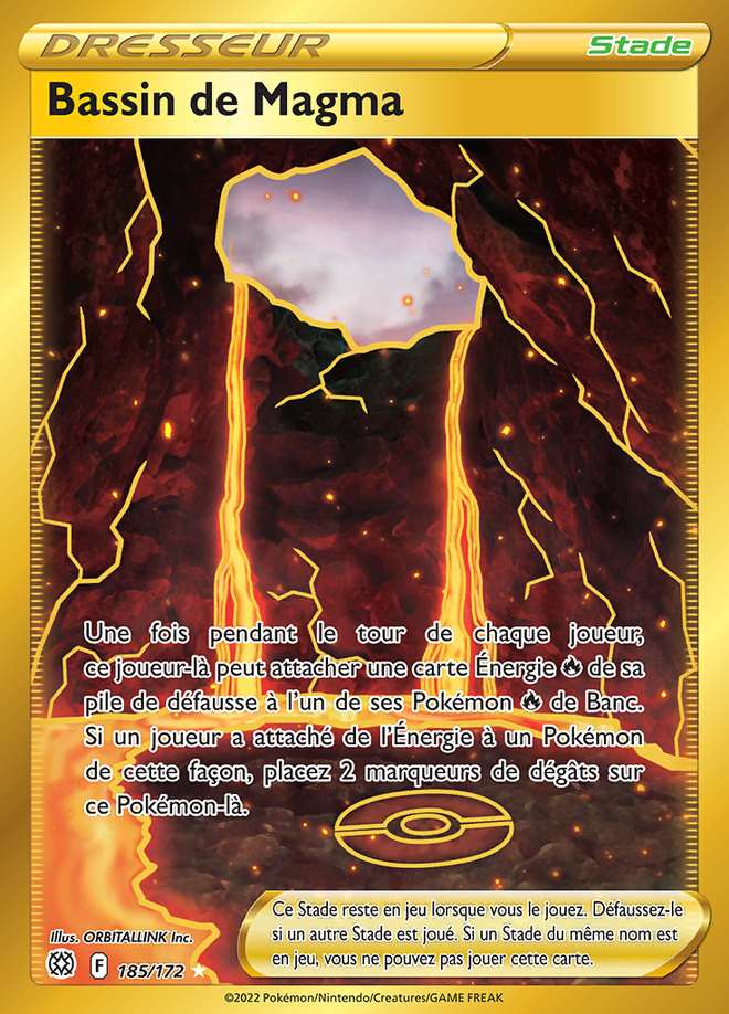 Bassin de Magma 185/172 — Stars Étincelantes