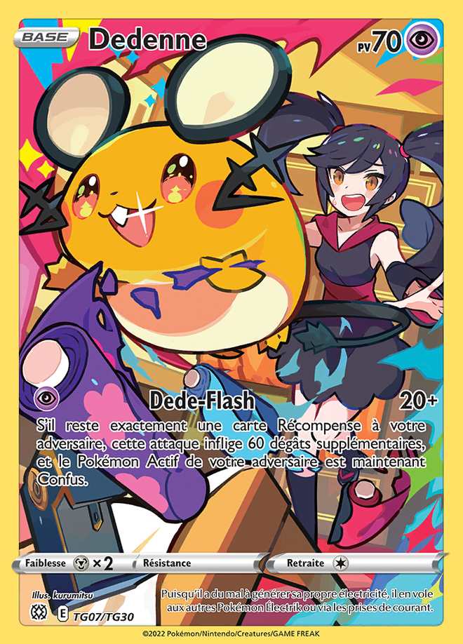 Dedenne TG07/TG30 — Stars Étincelantes