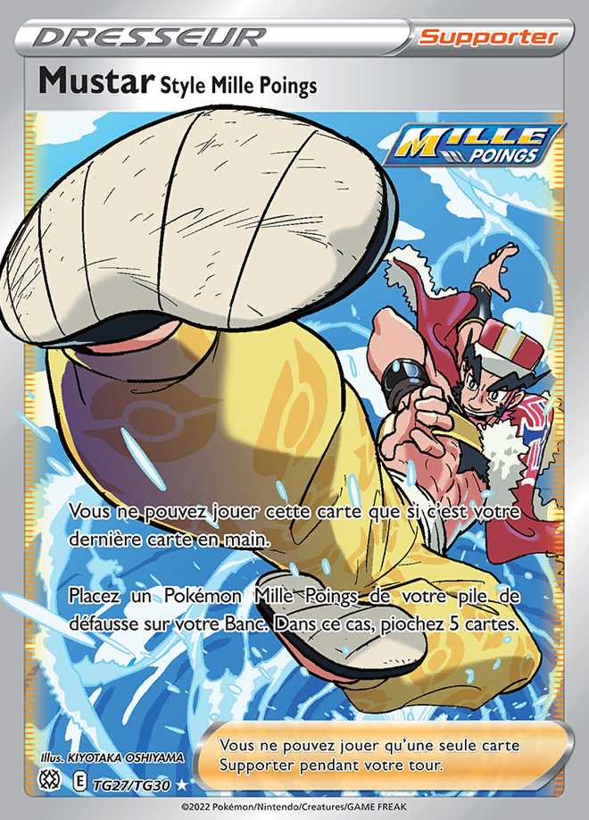 Mustar Style Mille Poings TG27/TG30 — Stars Étincelantes