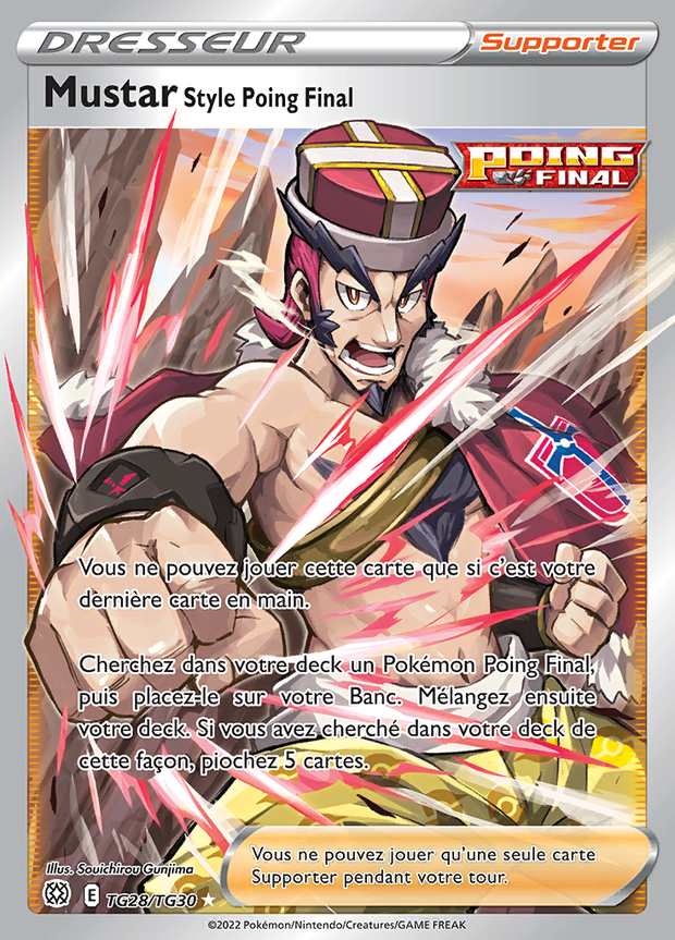 Mustar Style Poing Final TG28/TG30 — Stars Étincelantes