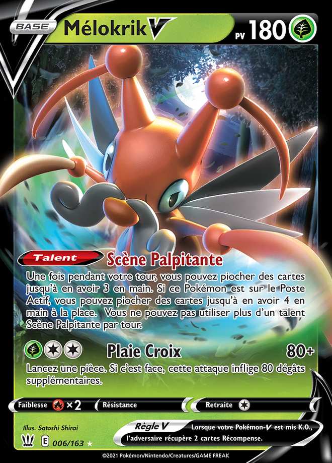 Mélokrik V 006/163 — Styles de Combat