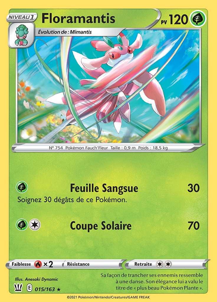 Floramantis 015/163 — Styles de Combat