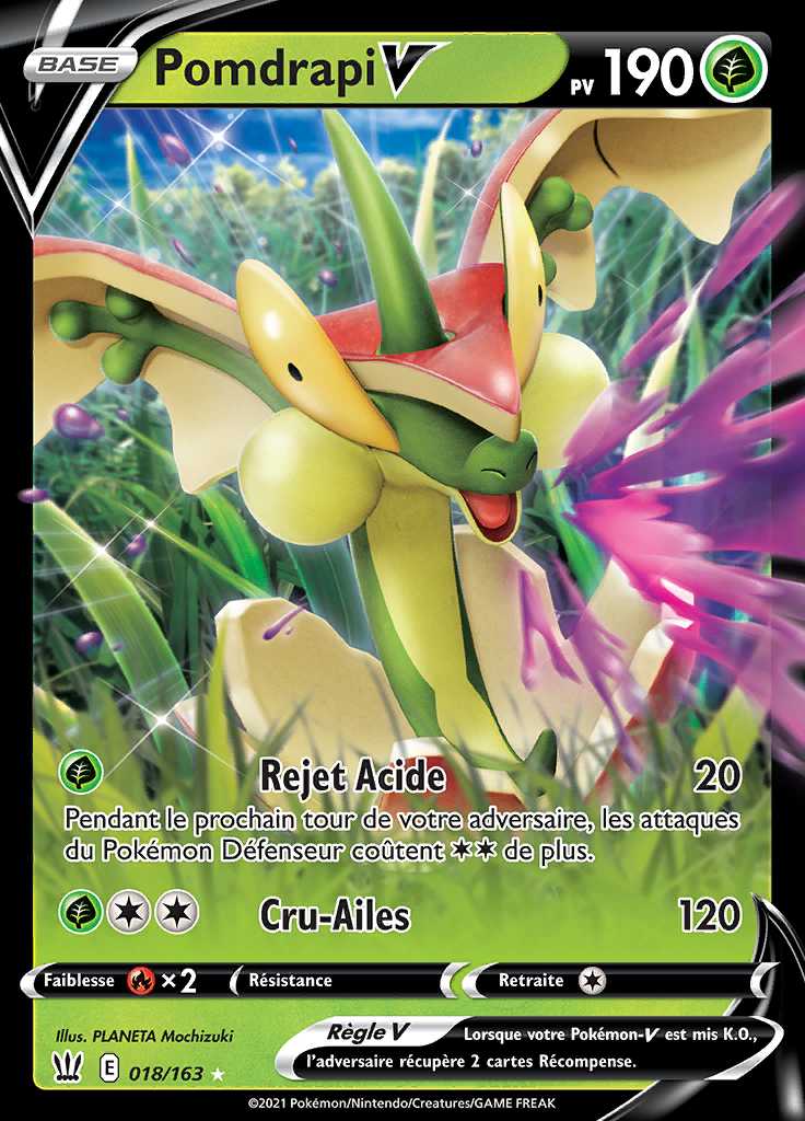 Pomdrapi V 018/163 — Styles de Combat