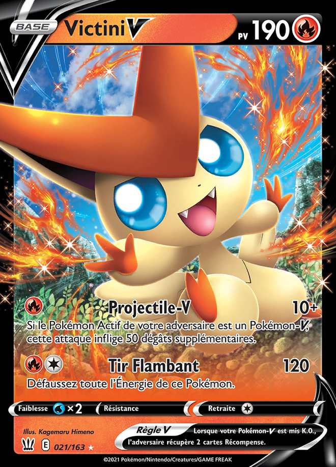 Victini V 021/163 — Styles de Combat