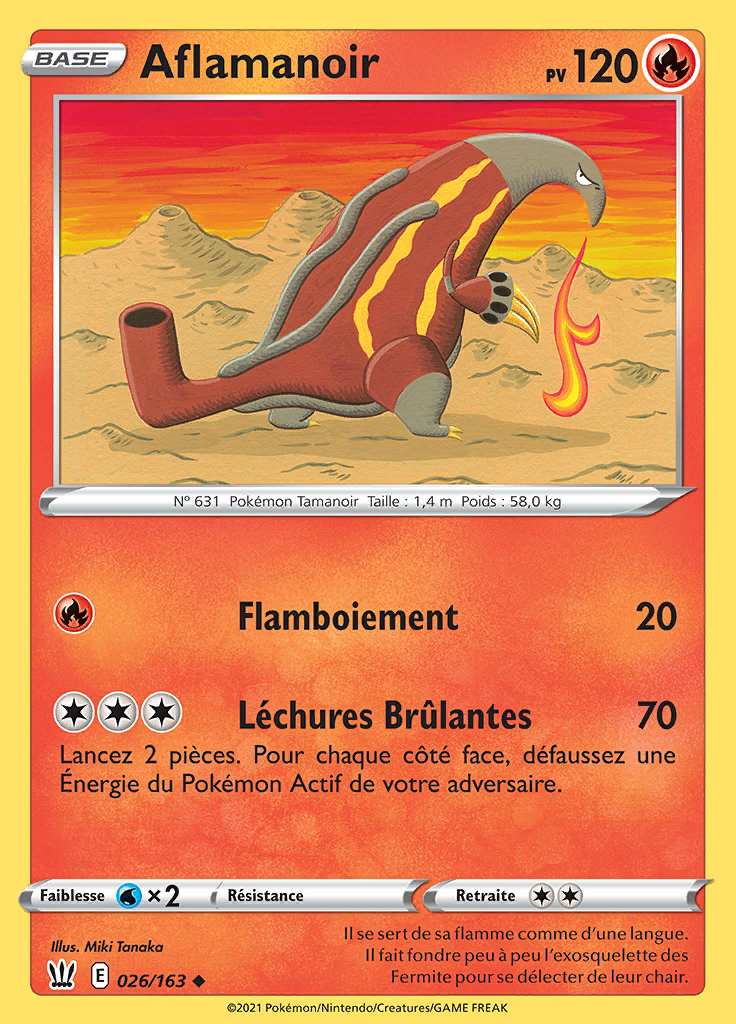 Aflamanoir 026/163 — Styles de Combat
