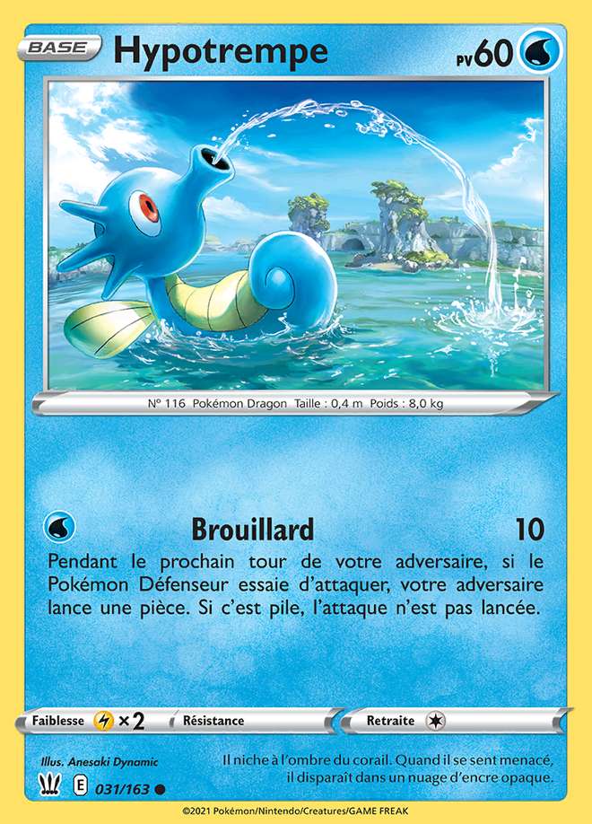 Hypotrempe 031/163 — Styles de Combat