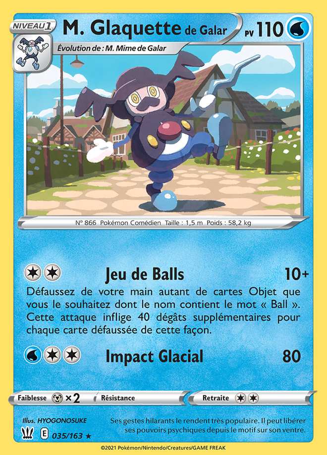 M. Glaquette de Galar 035/163 — Styles de Combat