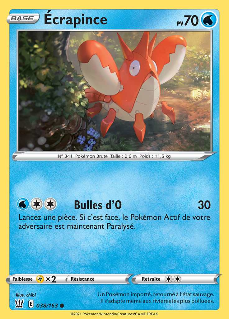 Écrapince 038/163 — Styles de Combat