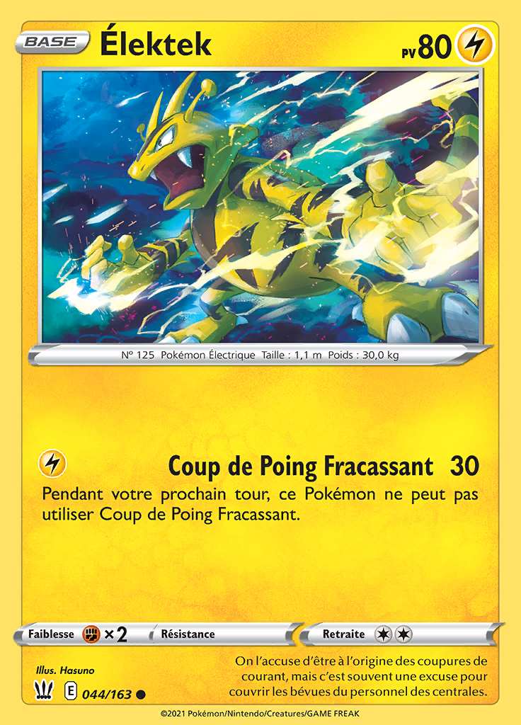 Élektek 044/163 — Styles de Combat