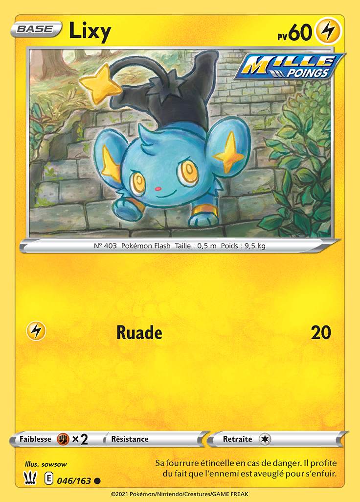 Lixy 046/163 — Styles de Combat