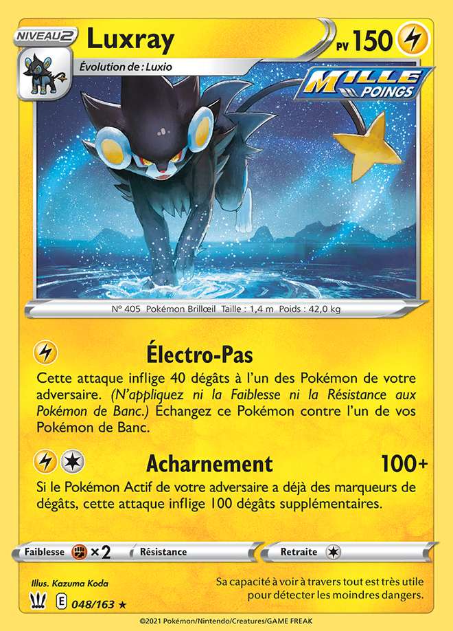 Luxray 048/163 — Styles de Combat