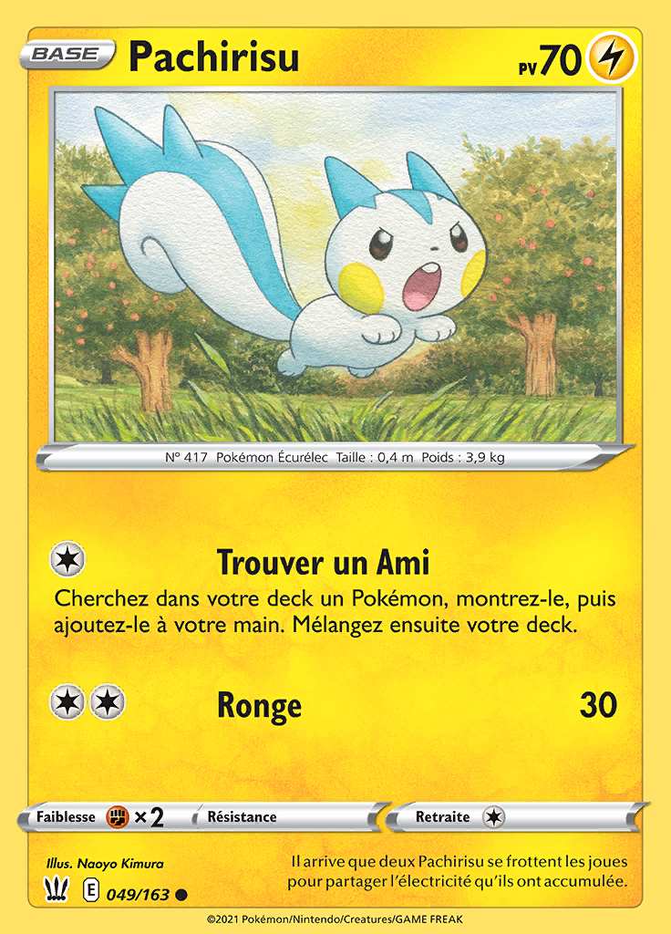 Pachirisu 049/163 — Styles de Combat