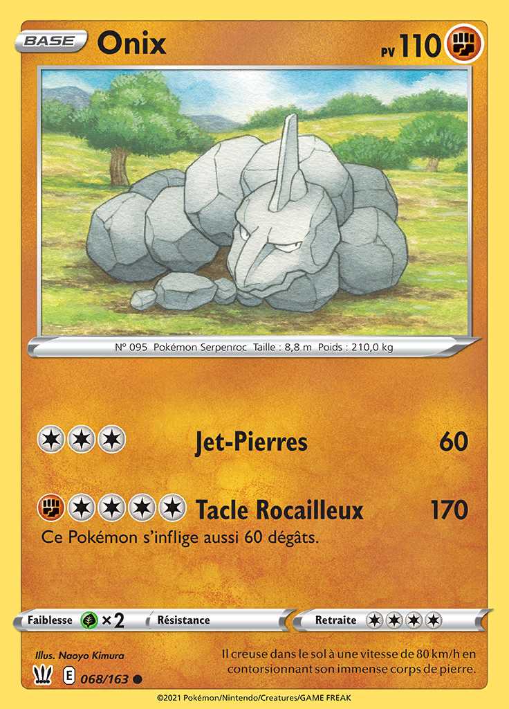 Onix 068/163 — Styles de Combat