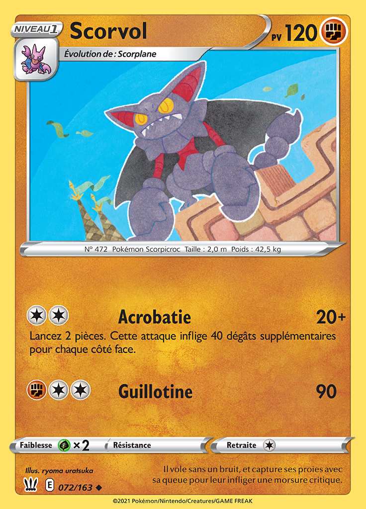 Scorvol 072/163 — Styles de Combat