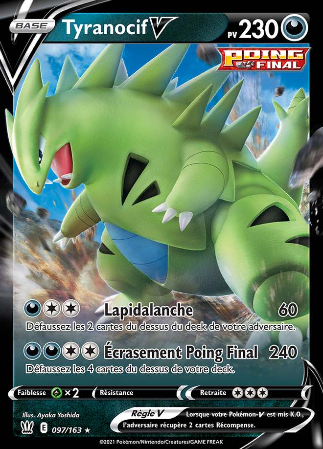 Tyranocif V 097/163 — Styles de Combat