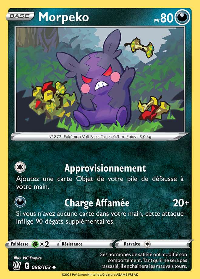 Morpeko 098/163 — Styles de Combat