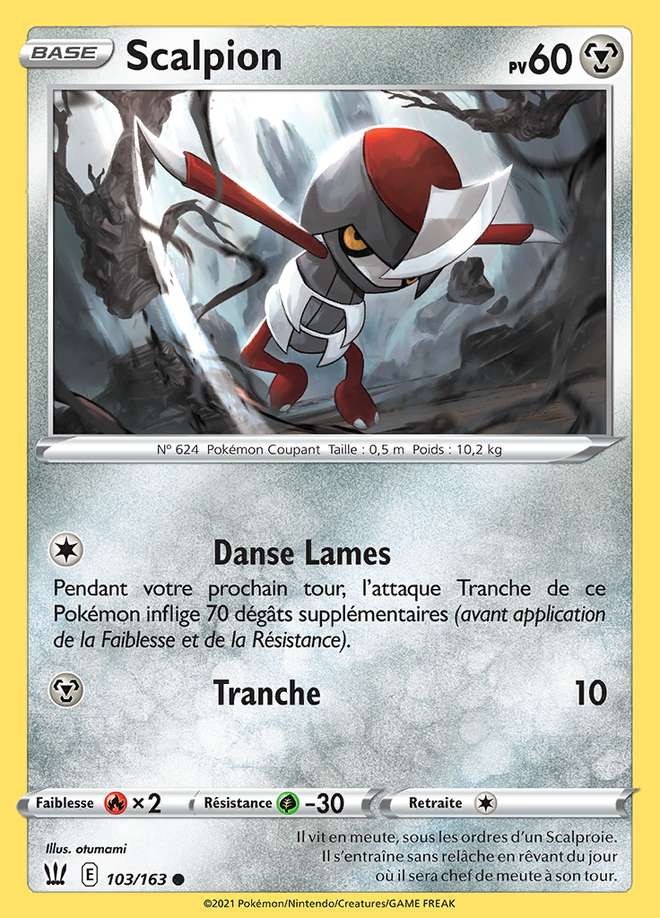 Scalpion 103/163 — Styles de Combat