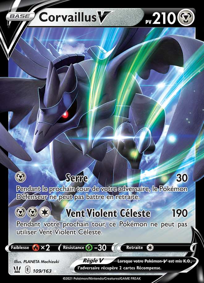 Corvaillus V 109/163 — Styles de Combat