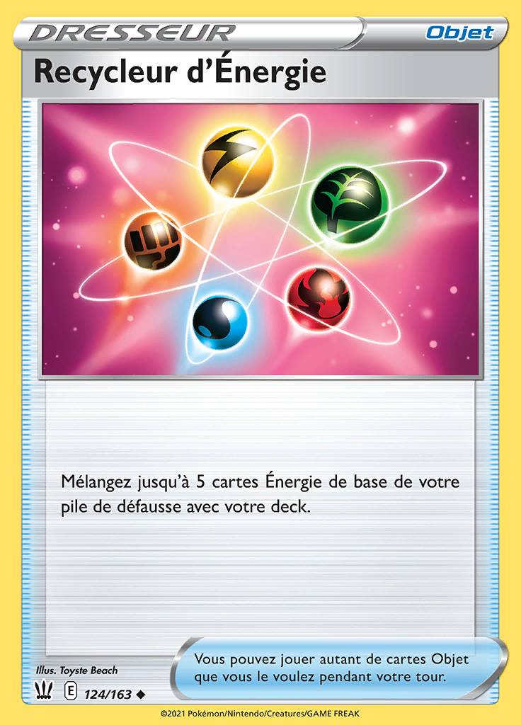 Recycleur d'Énergie 124/163 — Styles de Combat
