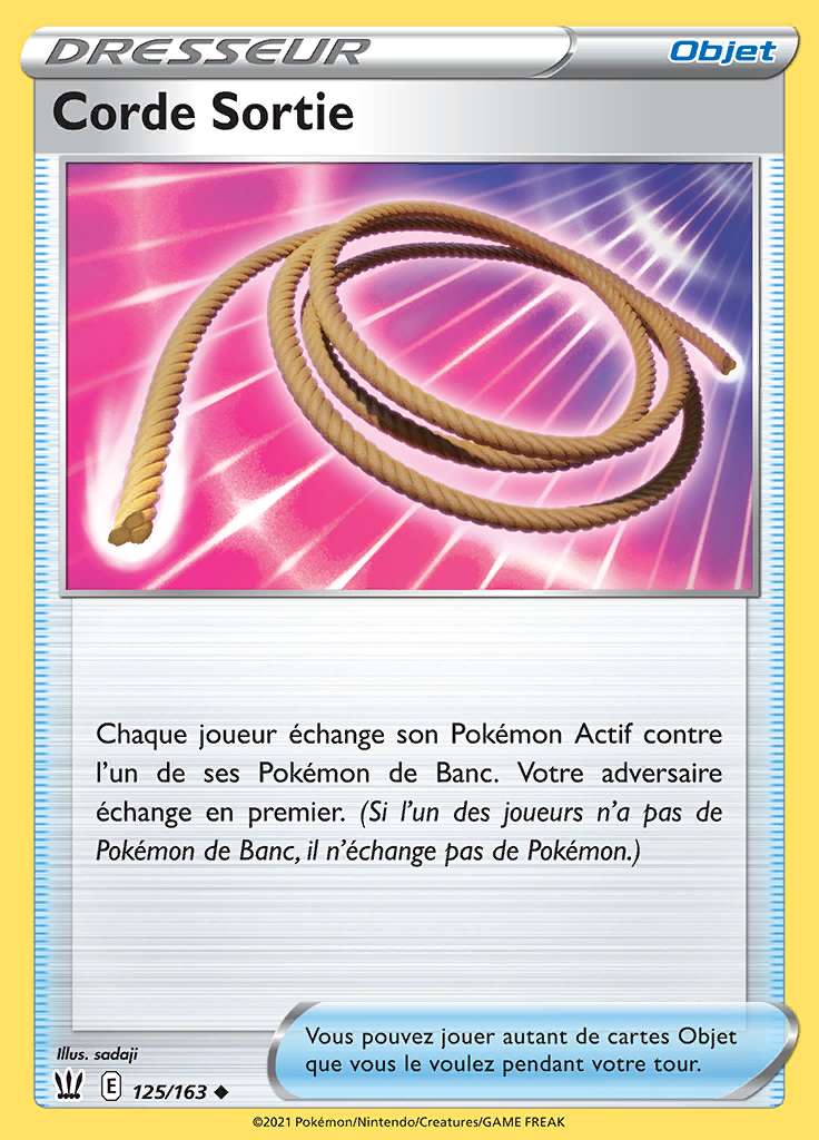 Corde Sortie 125/163 — Styles de Combat