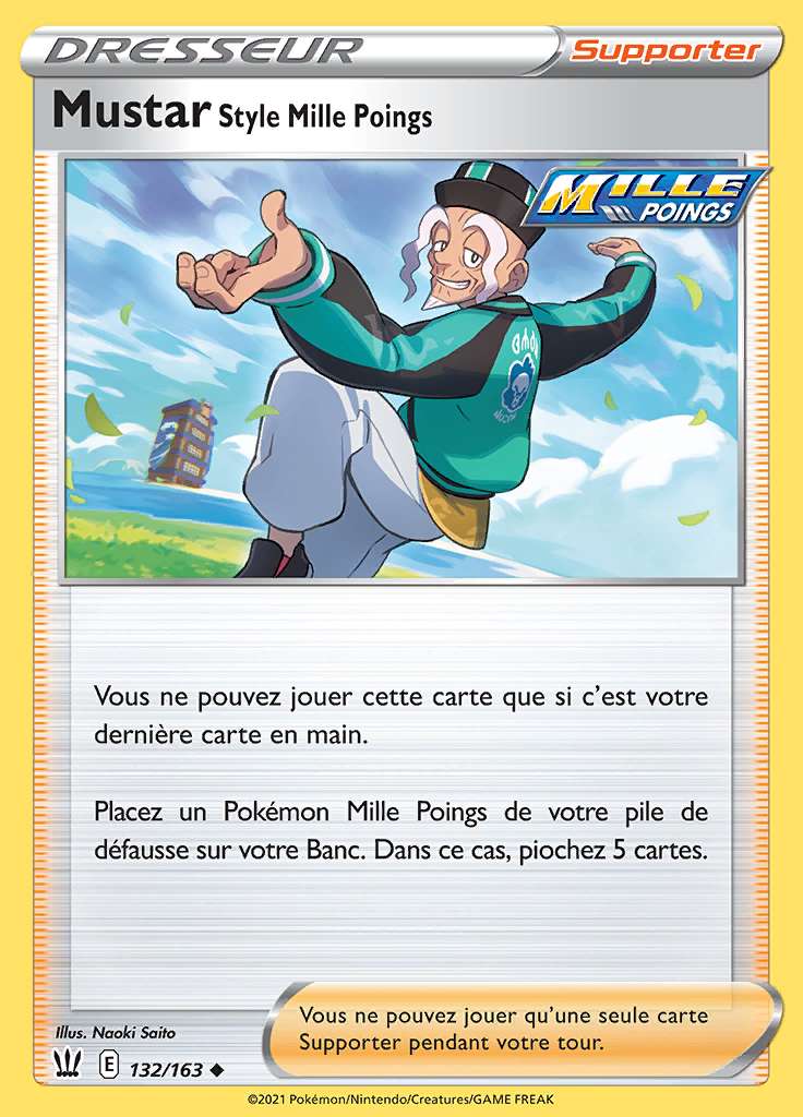 Mustar Style Mille Poings 132/163 — Styles de Combat