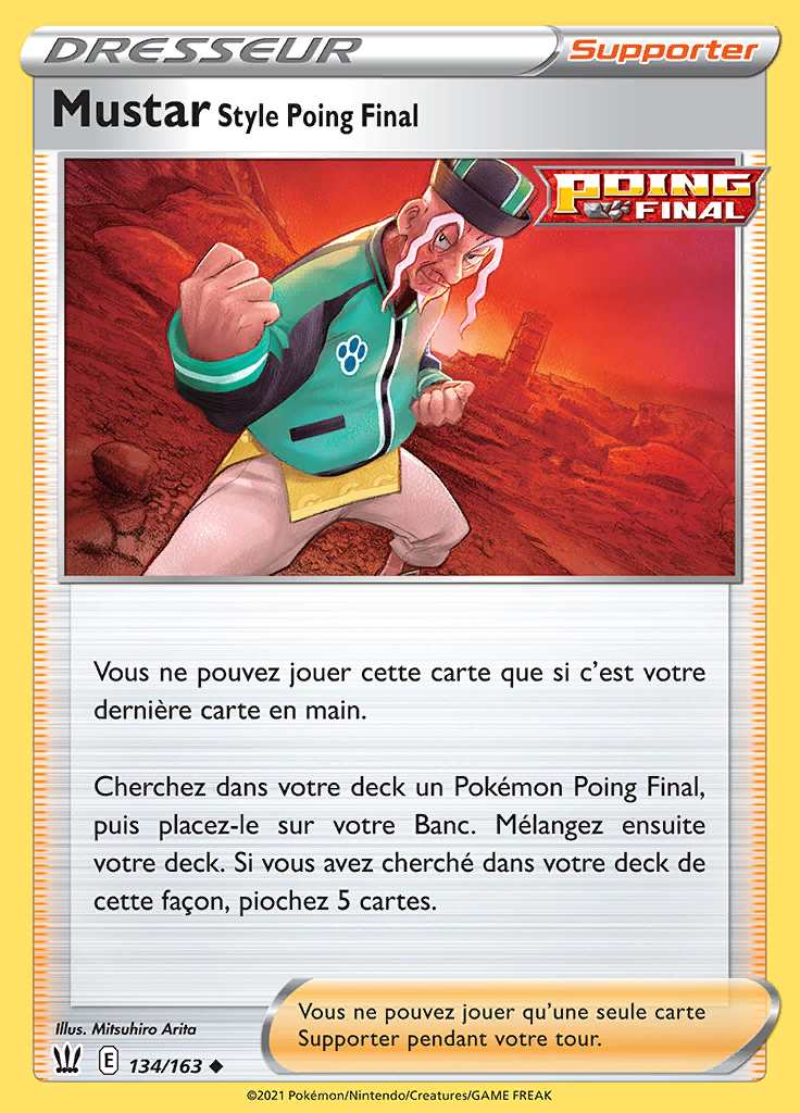 Mustar Style Poing Final 134/163 — Styles de Combat