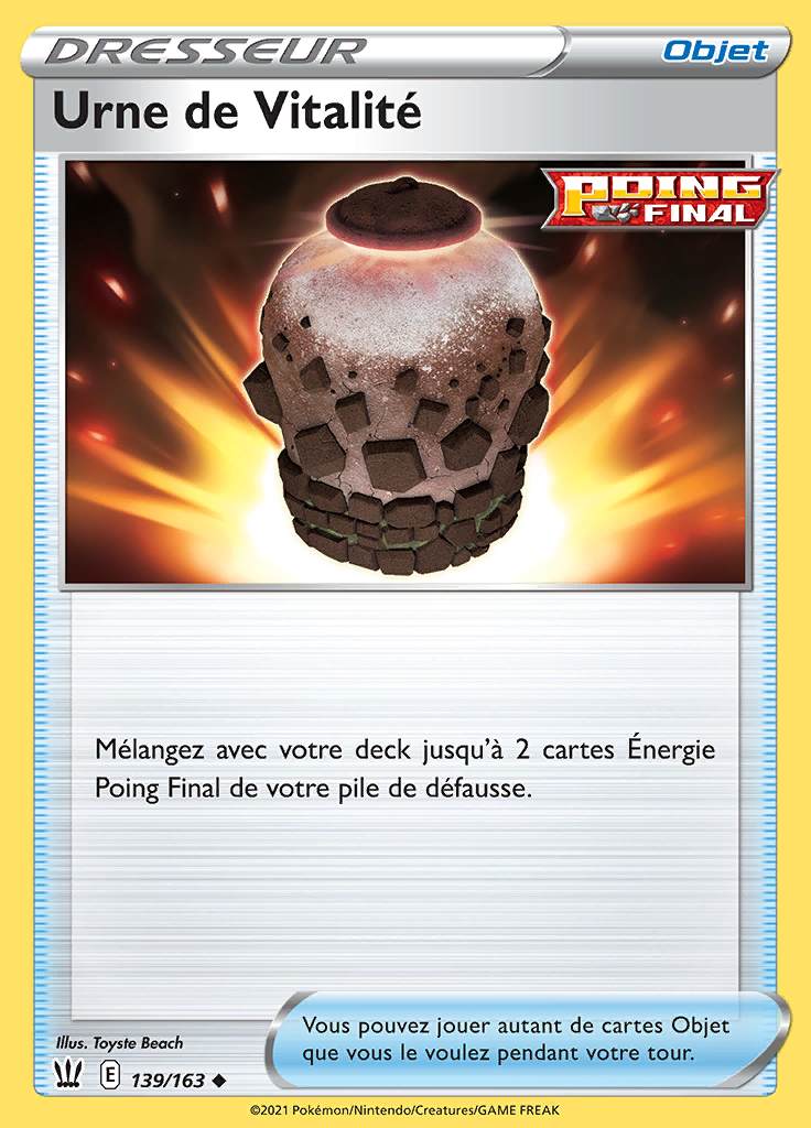 Urne de Vitalité 139/163 — Styles de Combat