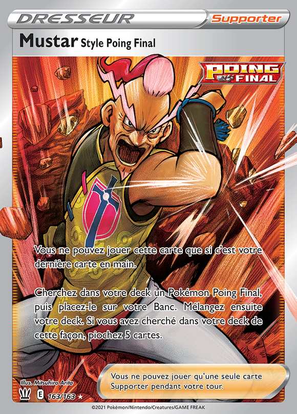 Mustar Style Poing Final 163/163 — Styles de Combat