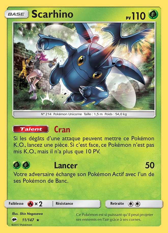 Scarhino 011/147 — Ombres Ardentes