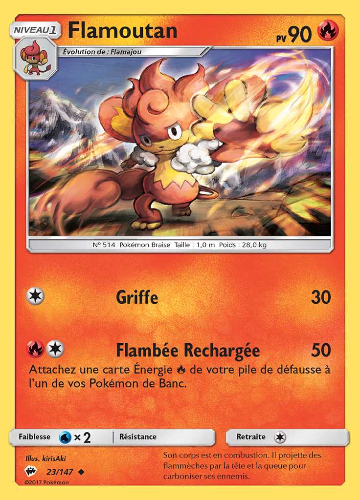 Flamoutan 023/147 — Ombres Ardentes