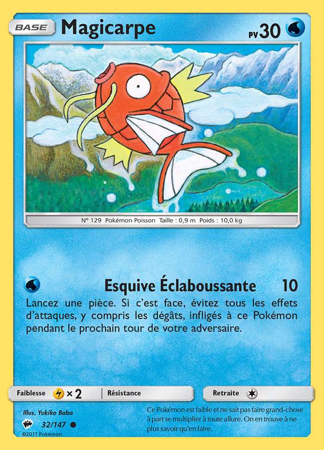 Magicarpe 032/147 — Ombres Ardentes