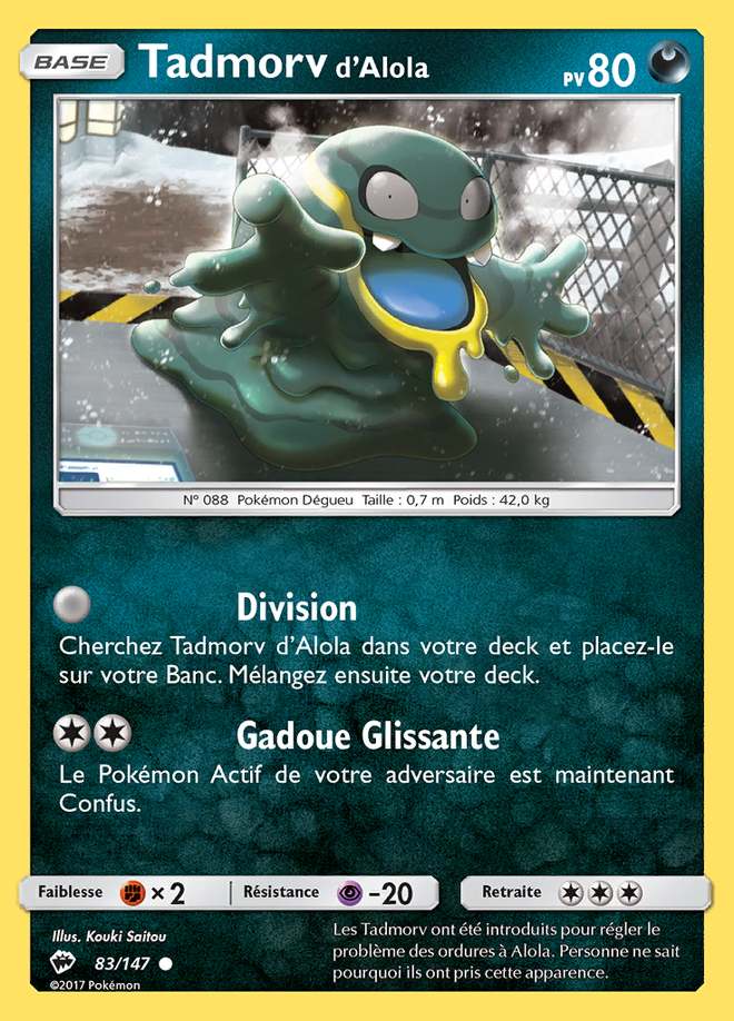 Tadmorv d'Alola 083/147 — Ombres Ardentes