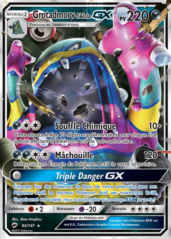 Grotadmorv d'Alola-GX 084/147 — Ombres Ardentes