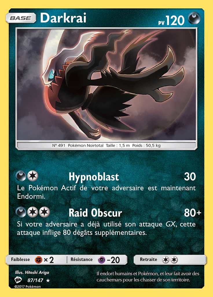 Darkrai 087/147 — Ombres Ardentes