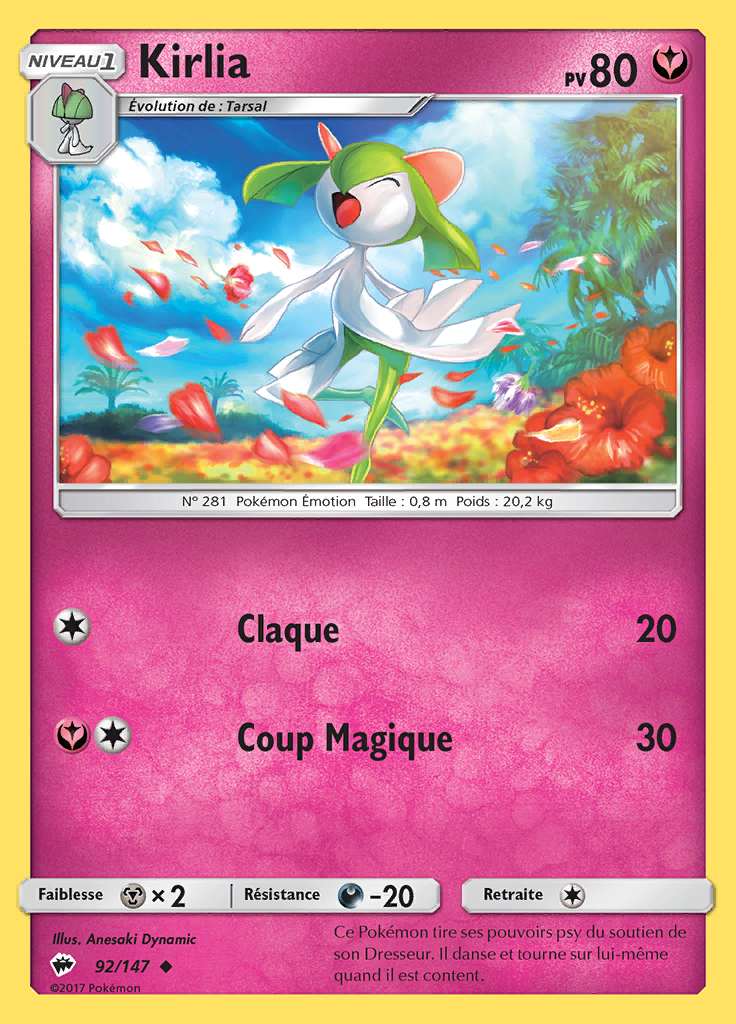 Kirlia 092/147 — Ombres Ardentes