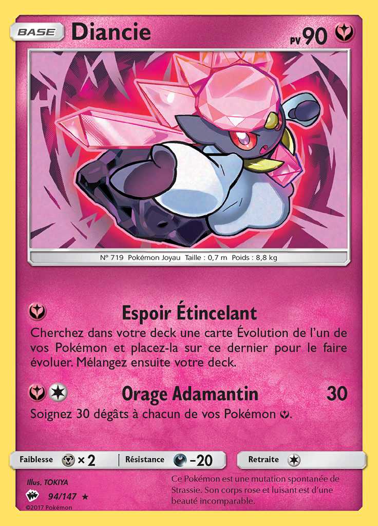 Diancie 094/147 — Ombres Ardentes