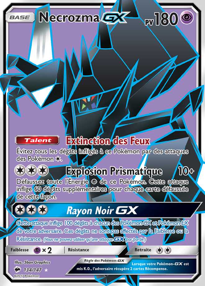 Necrozma-GX 134/147 — Ombres Ardentes
