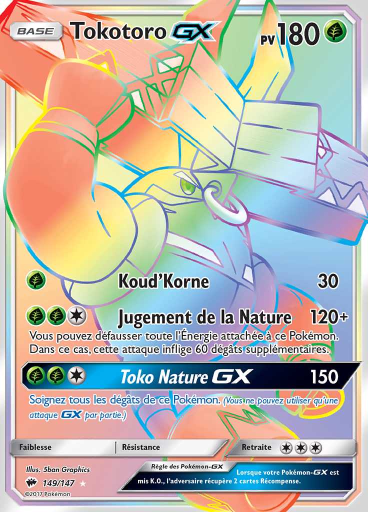 Tokotoro-GX 149/147 — Ombres Ardentes